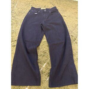 Neo Blue Black Baggy Jeans 32x32 Made In USA